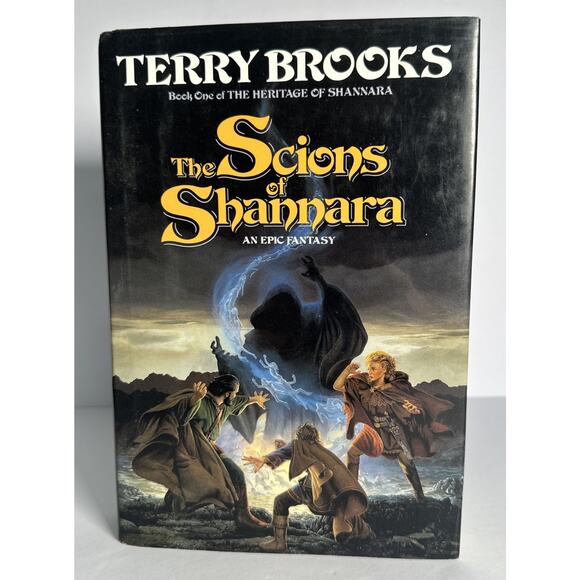The Scions of Shannara Terry Brooks 1990 Hardcover, Dust Jacket 1st Edition - Picture 1 of 10